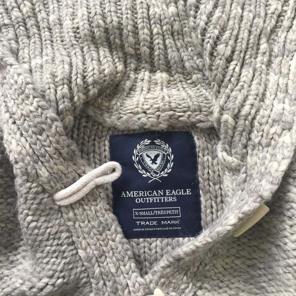 American Eagle toggle cardigan xs - Picture 4 of 6